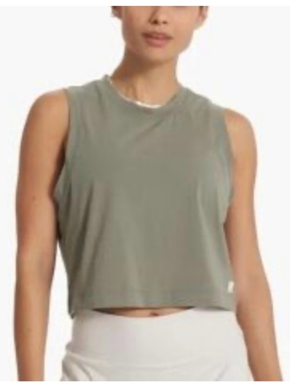 Vuori Feather Crop Green